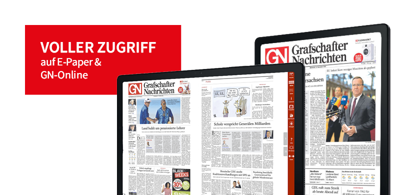 Voller Zugriff auf E-Paper & GN-Online